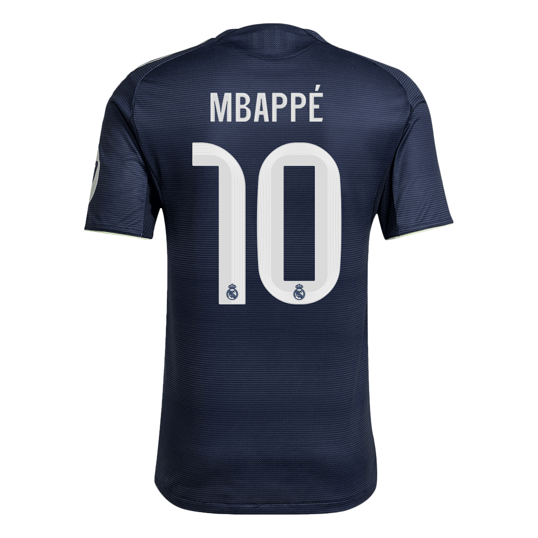 MBAPPÉ #10 Real Madrid Away Match Jersey Player Version 2025/26 — Real Madrid Away 2025/26