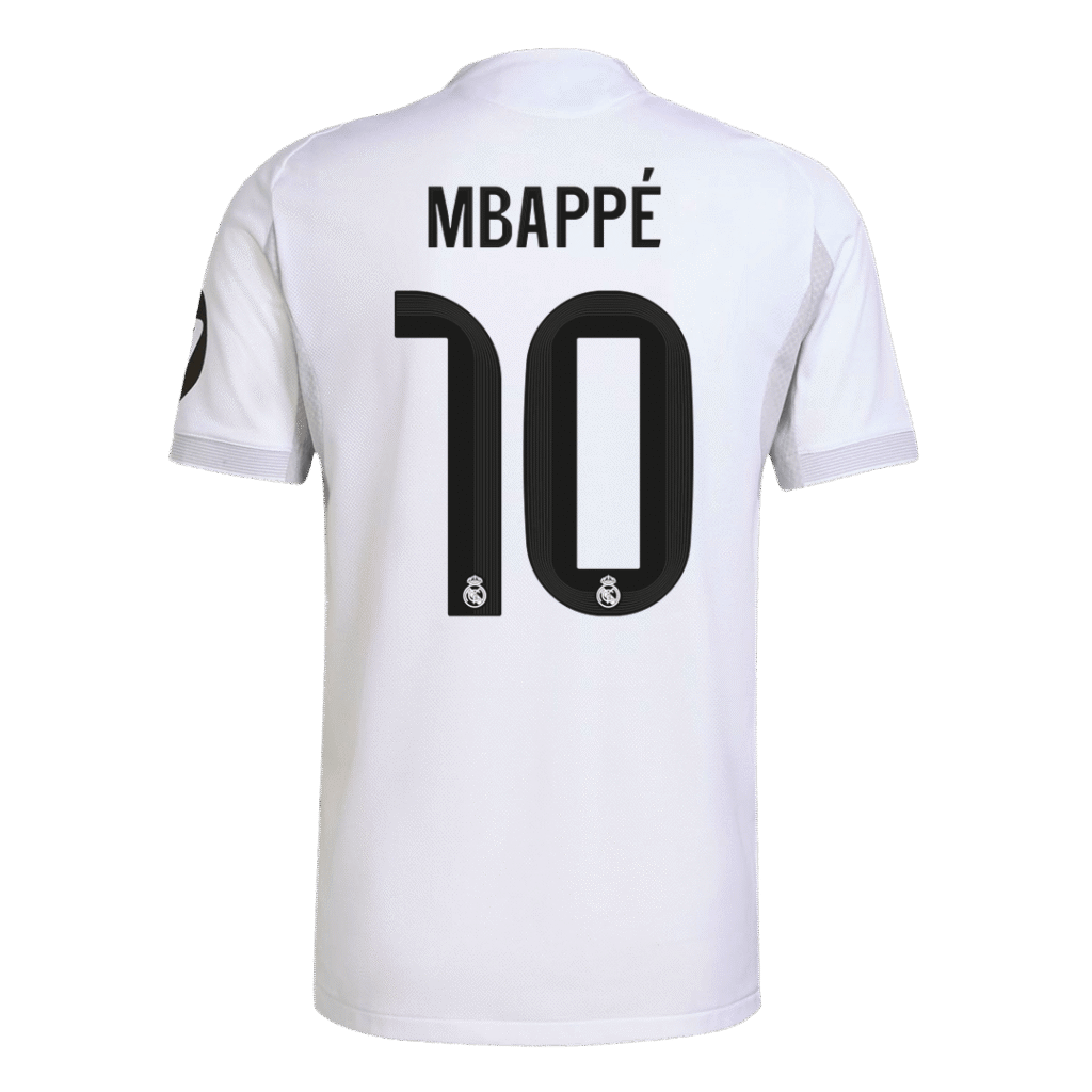 MBAPPÉ #10 Real Madrid Home Match Jersey Player Version 2025/26 - Cancha Kits