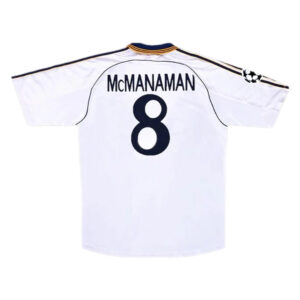 McMANAMAN #8 Retro Real Madrid Home Jersey 1998/00 - Cancha Kits