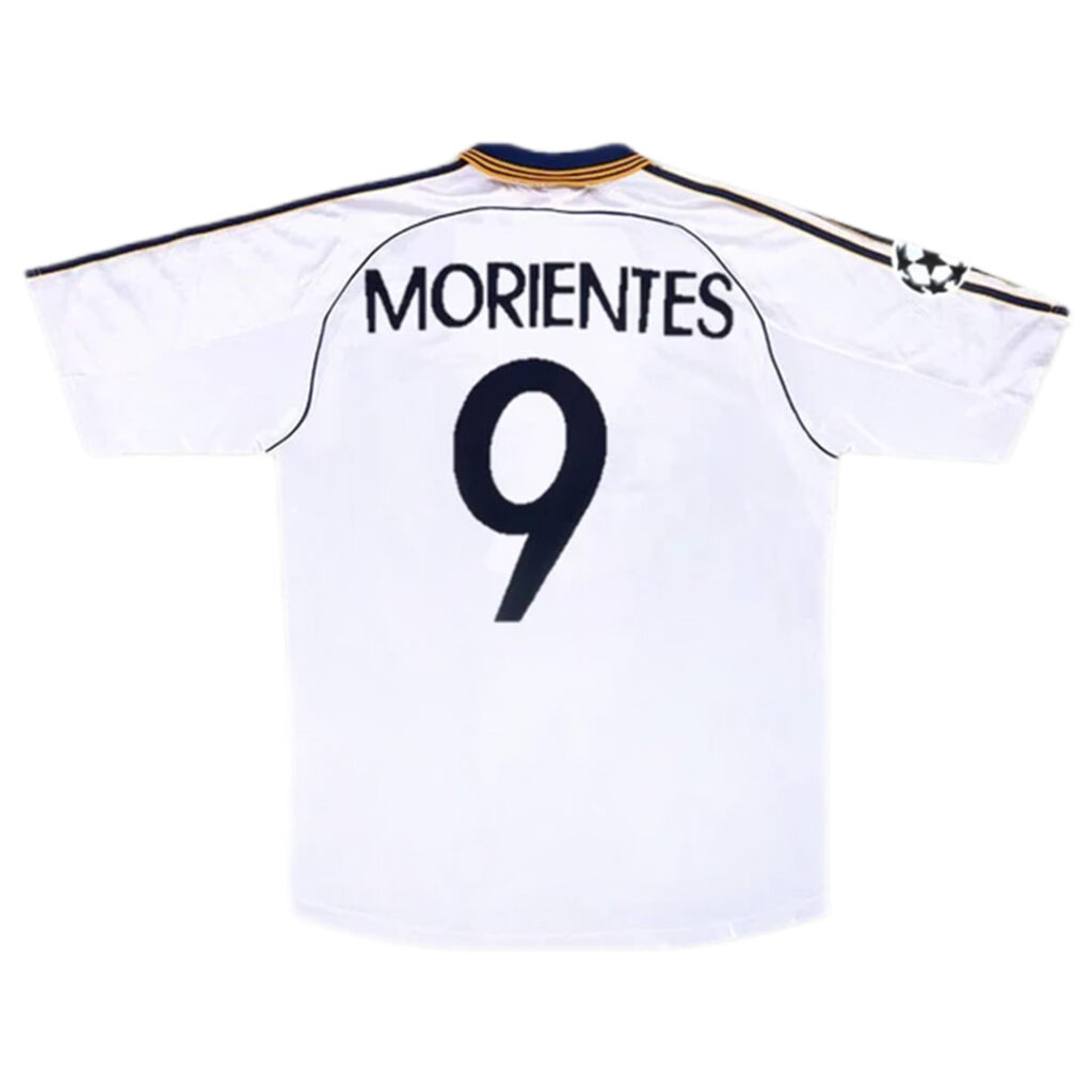 MORIENTES #9 Retro Real Madrid Home Jersey 1998/00 - Cancha Kits
