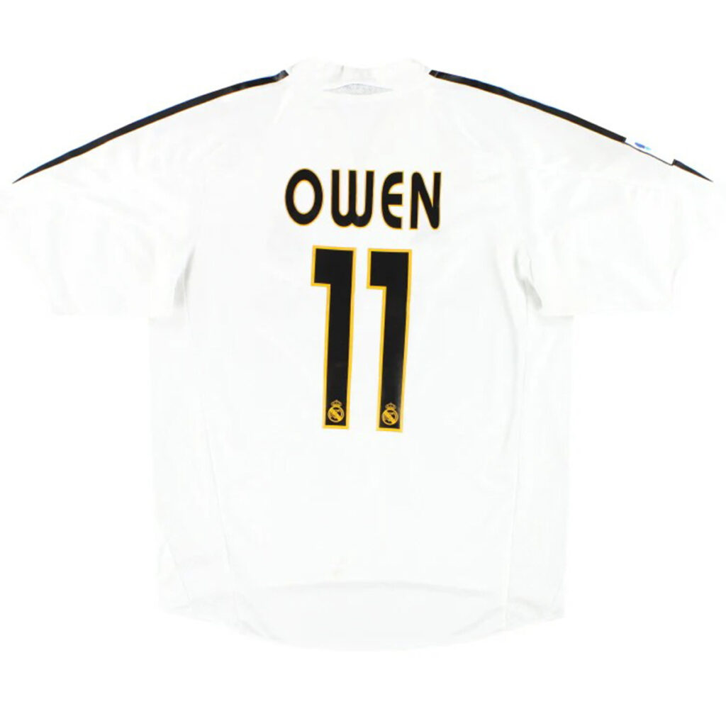 Owen #11 Retro Real Madrid Home Jersey 2004/05 - Cancha Kits
