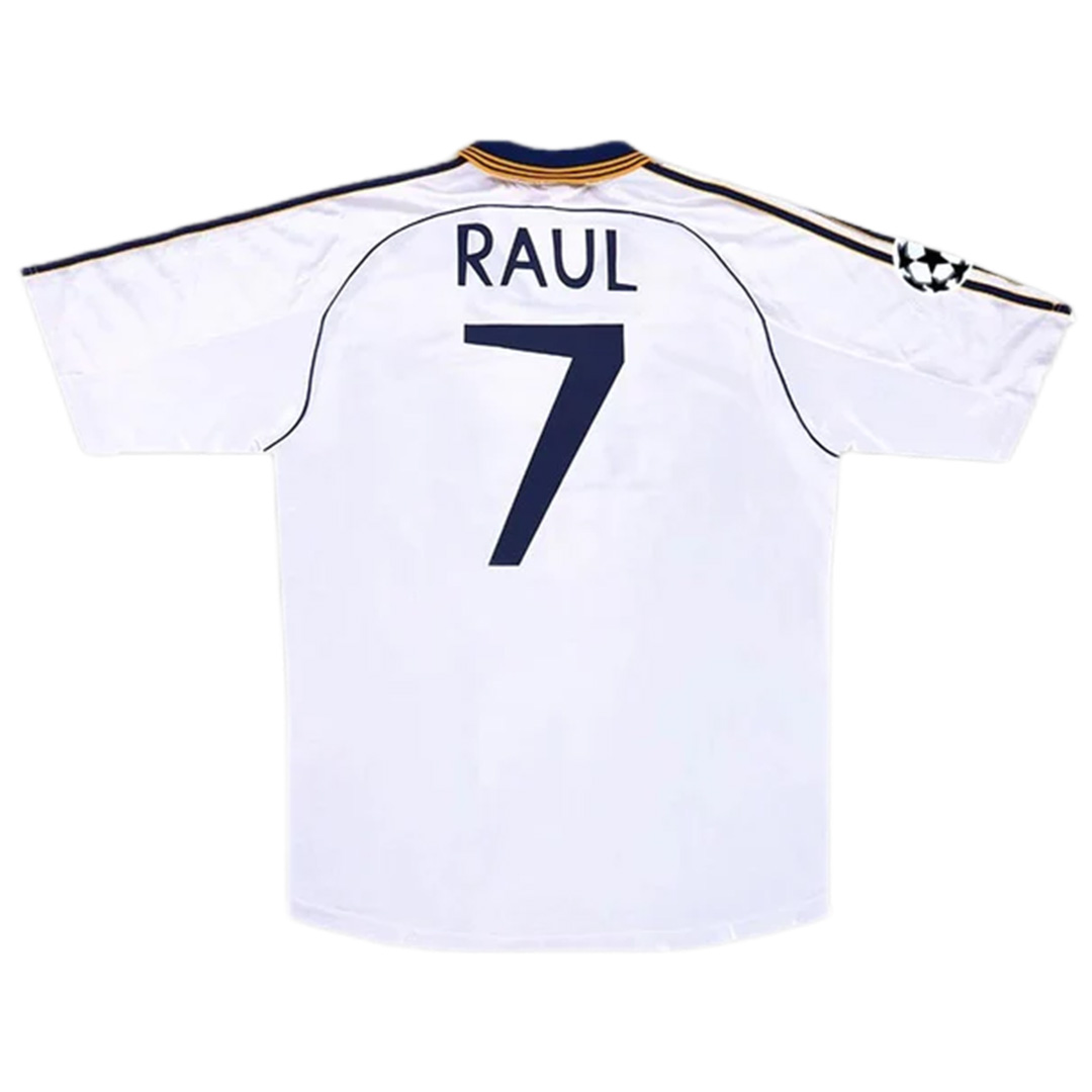 RAUL #7 Retro Real Madrid Home Jersey 1998/00 — Real Madrid Home 1998/00