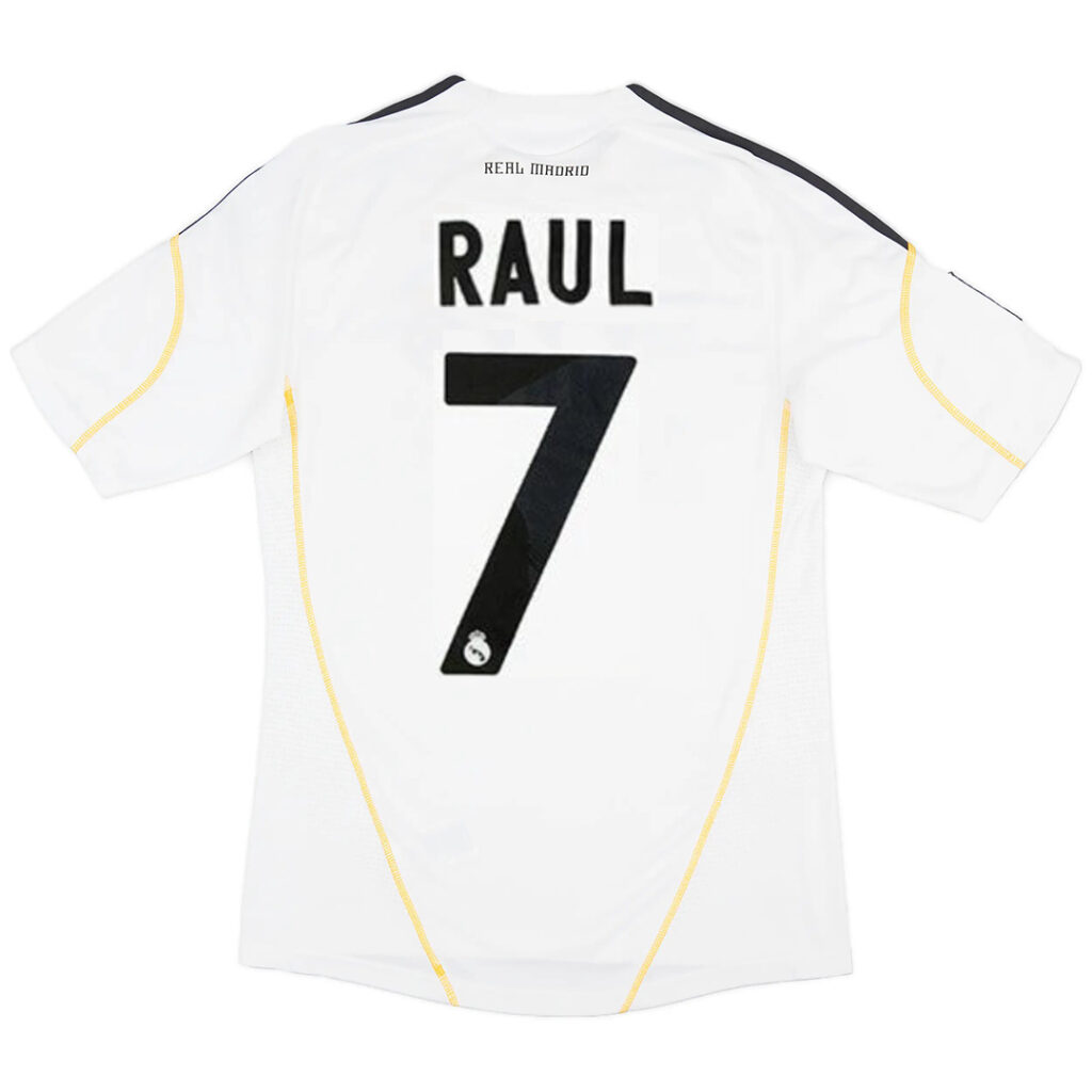 RAUL #7 Retro Real Madrid Home Jersey 2009/10 - Cancha Kits
