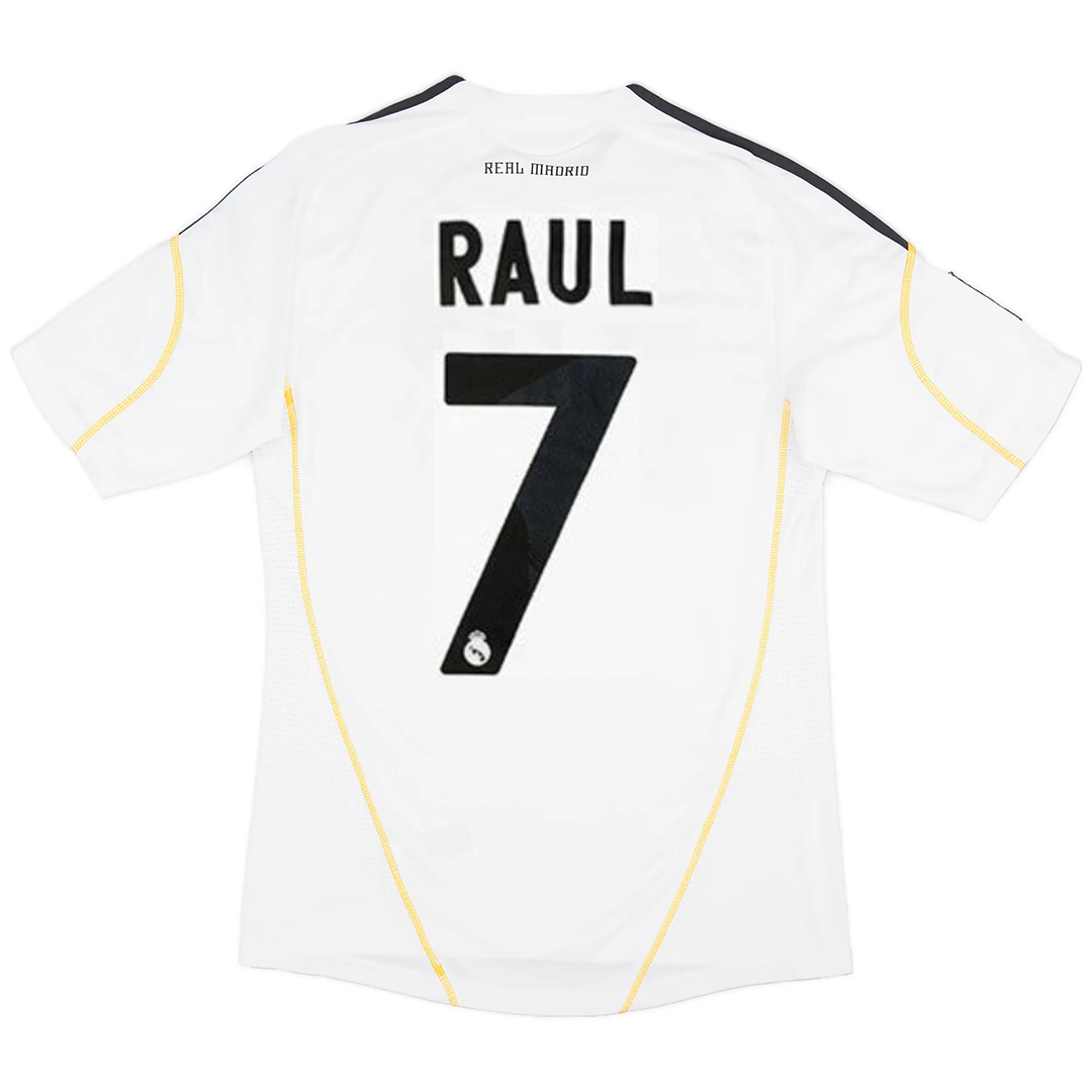 RAUL #7 Retro Real Madrid Home Jersey 2009/10 — Real Madrid Home 2009/10