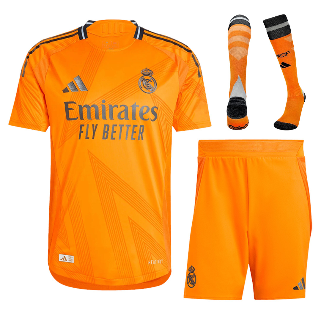 Real Madrid Away Match Jersey Full Kit Player Version — Real Madrid Away 2024/25