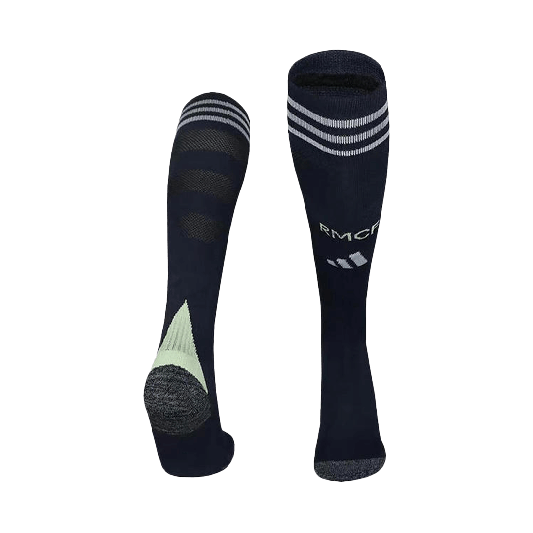 Real Madrid Away Soccer Socks - Navy 2025/26 — Real Madrid Away 2025/26