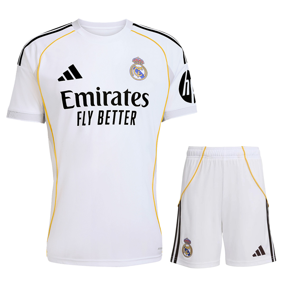 Real Madrid Home Jersey Kit 2025/26 — Real Madrid Home 2025/26