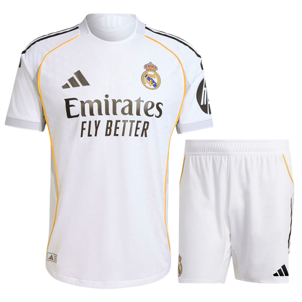 Real Madrid Home Match Jersey Kit Player Version - Cancha Kits