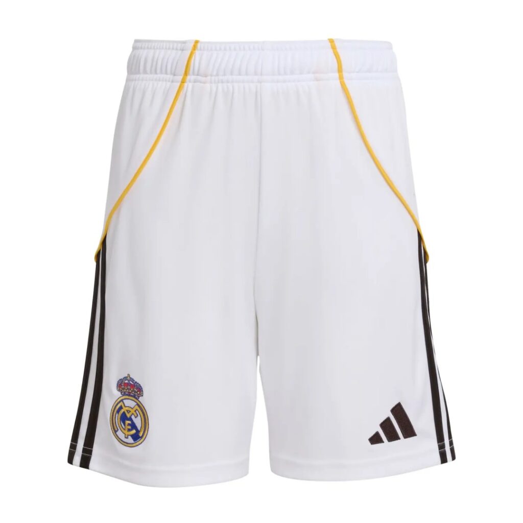 Real Madrid Home Soccer Shorts 2025/26 - Cancha Kits