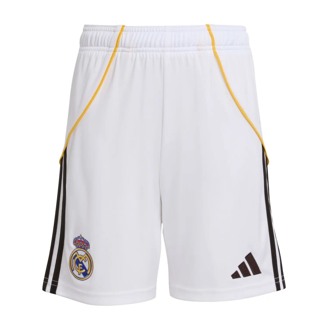 Real Madrid Home Soccer Shorts 2025/26 — Real Madrid Home 2025/26