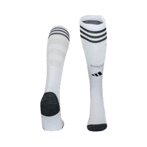 Real Madrid Home Soccer Socks - White 2025/26 - Cancha Kits