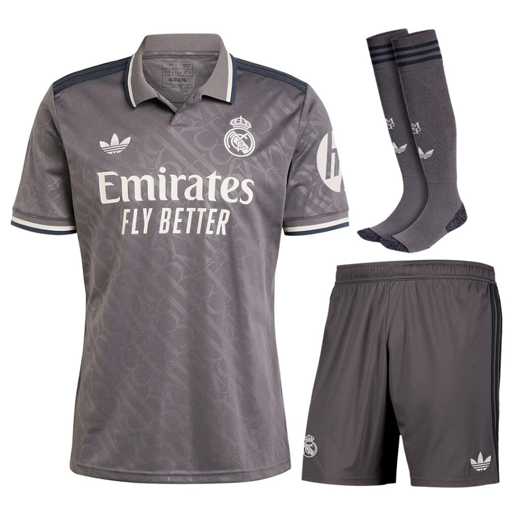 Real Madrid Third Full Jersey Kit - Cancha Kits