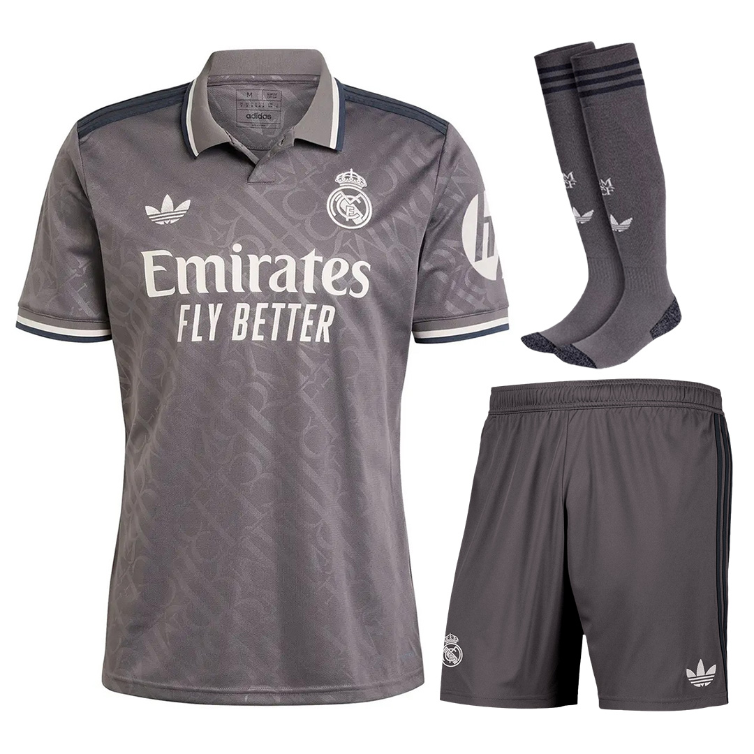 Real Madrid Third Full Jersey Kit — Real Madrid Third Away 2024/25