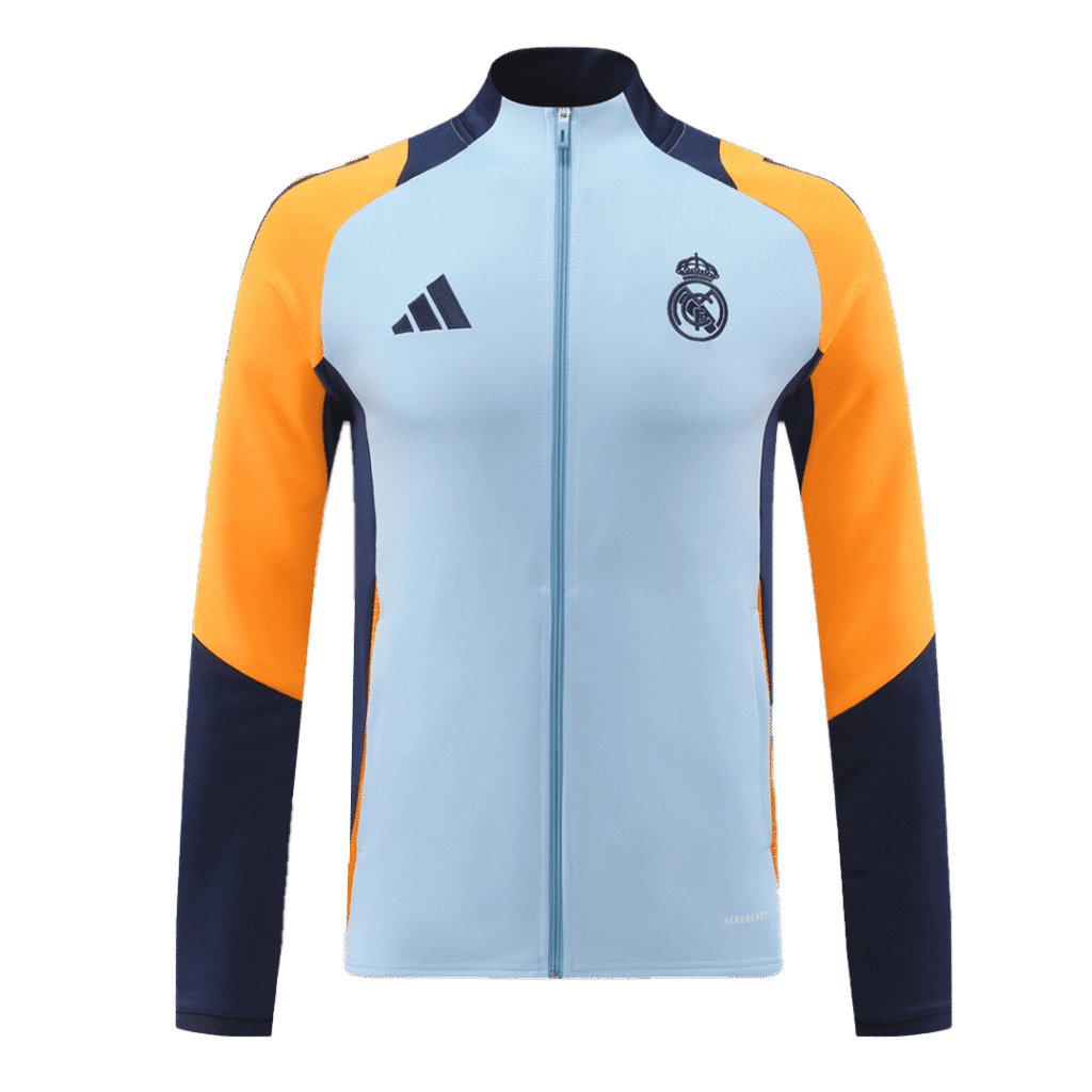 Real Madrid Training Jacket Gray - Cancha Kits