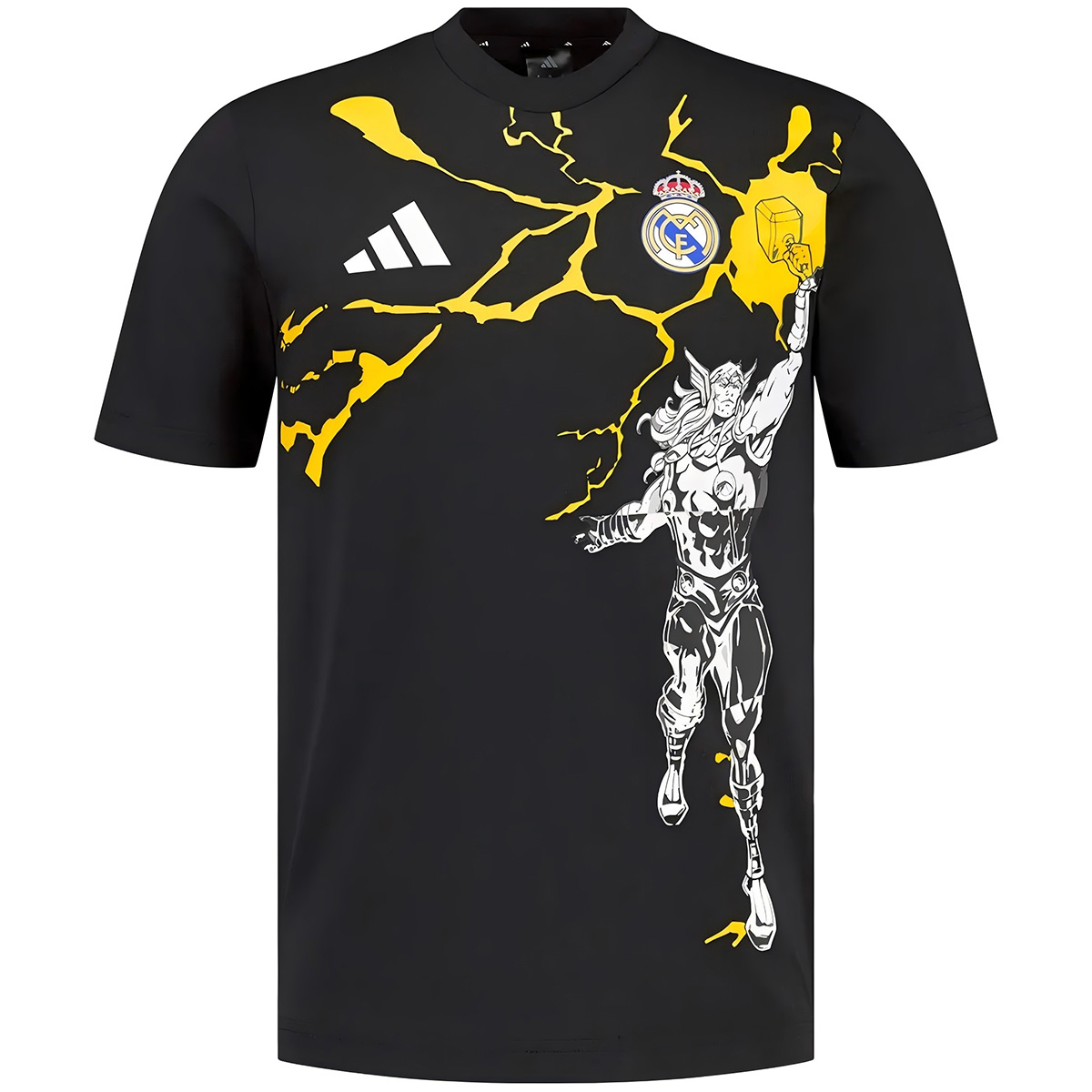 Real Madrid x Marvel T-Shirt 2025/26 Black — Real Madrid Other 2025/26