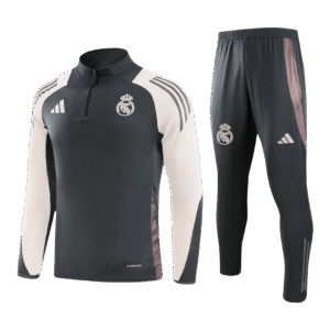Real Madrid Zipper Sweat Kit(Top+Pants) - Cancha Kits