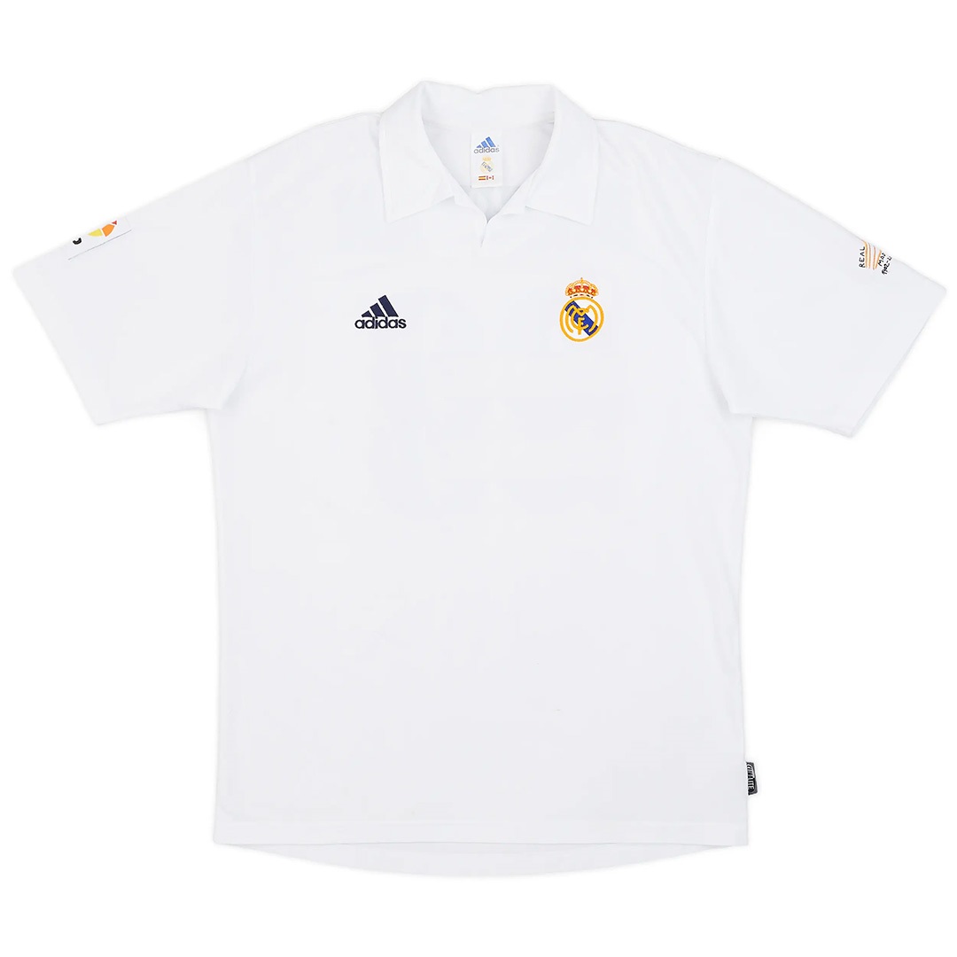 Retro Real Madrid Centenary Home Jersey 2002/03 — Real Madrid Home 2002/03