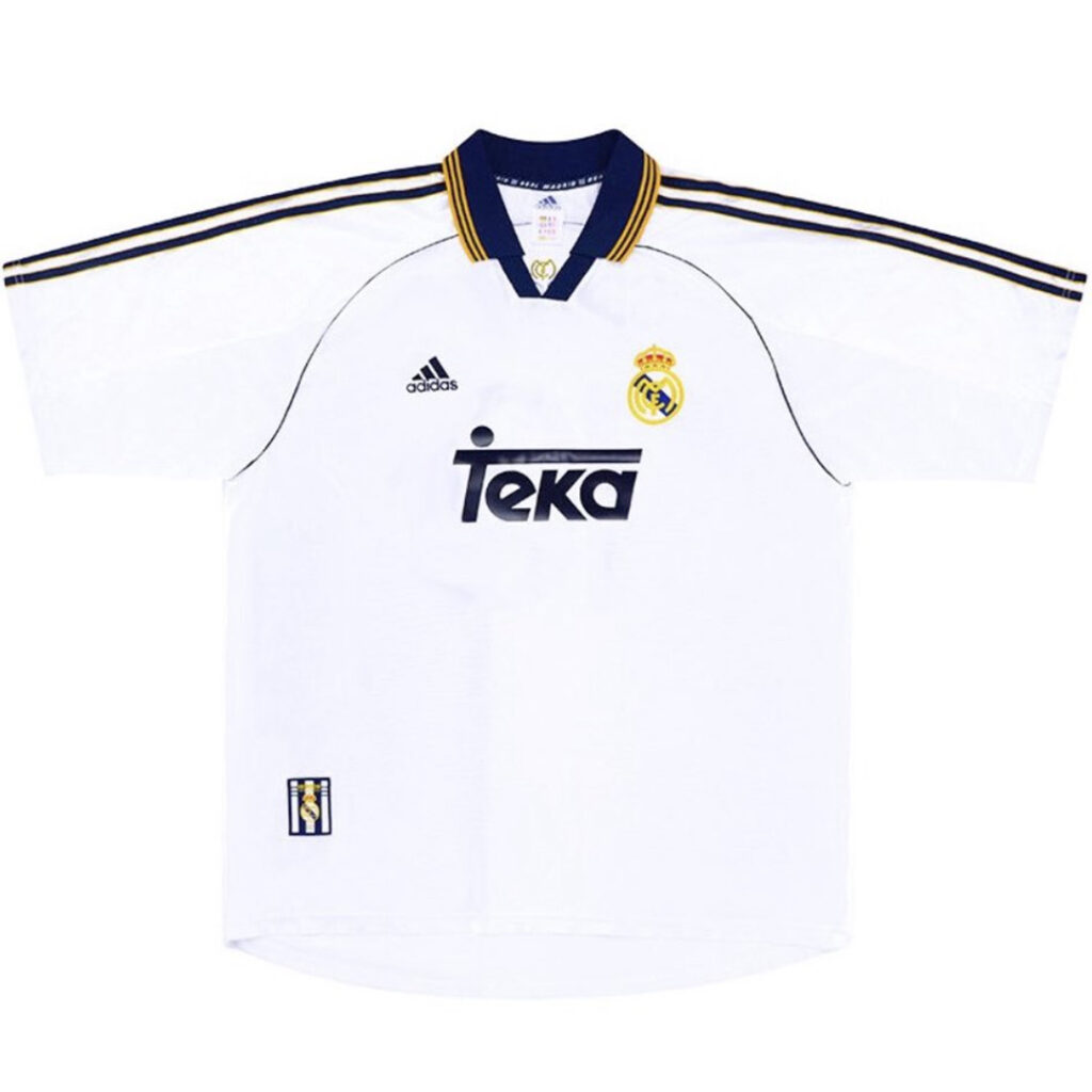 Retro Real Madrid Home Jersey 1998/00 - Cancha Kits