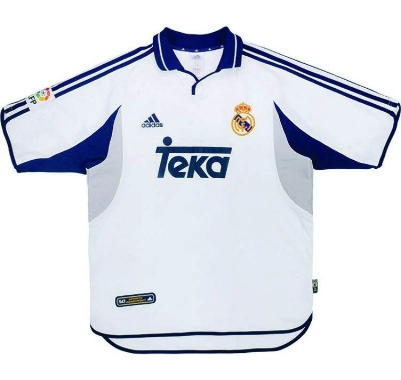 Retro Real Madrid Home Jersey 2000/01 - Cancha Kits