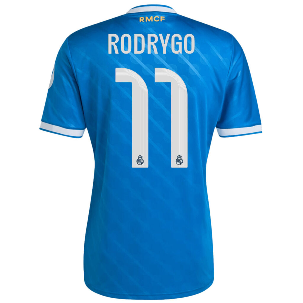 Rodrygo #11 Real Madrid Third Jersey 2025/26 - Cancha Kits