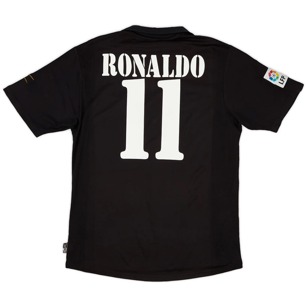 Ronaldo #11 Retro Real Madrid Centenary Away Jersey 2002/03 - Cancha Kits