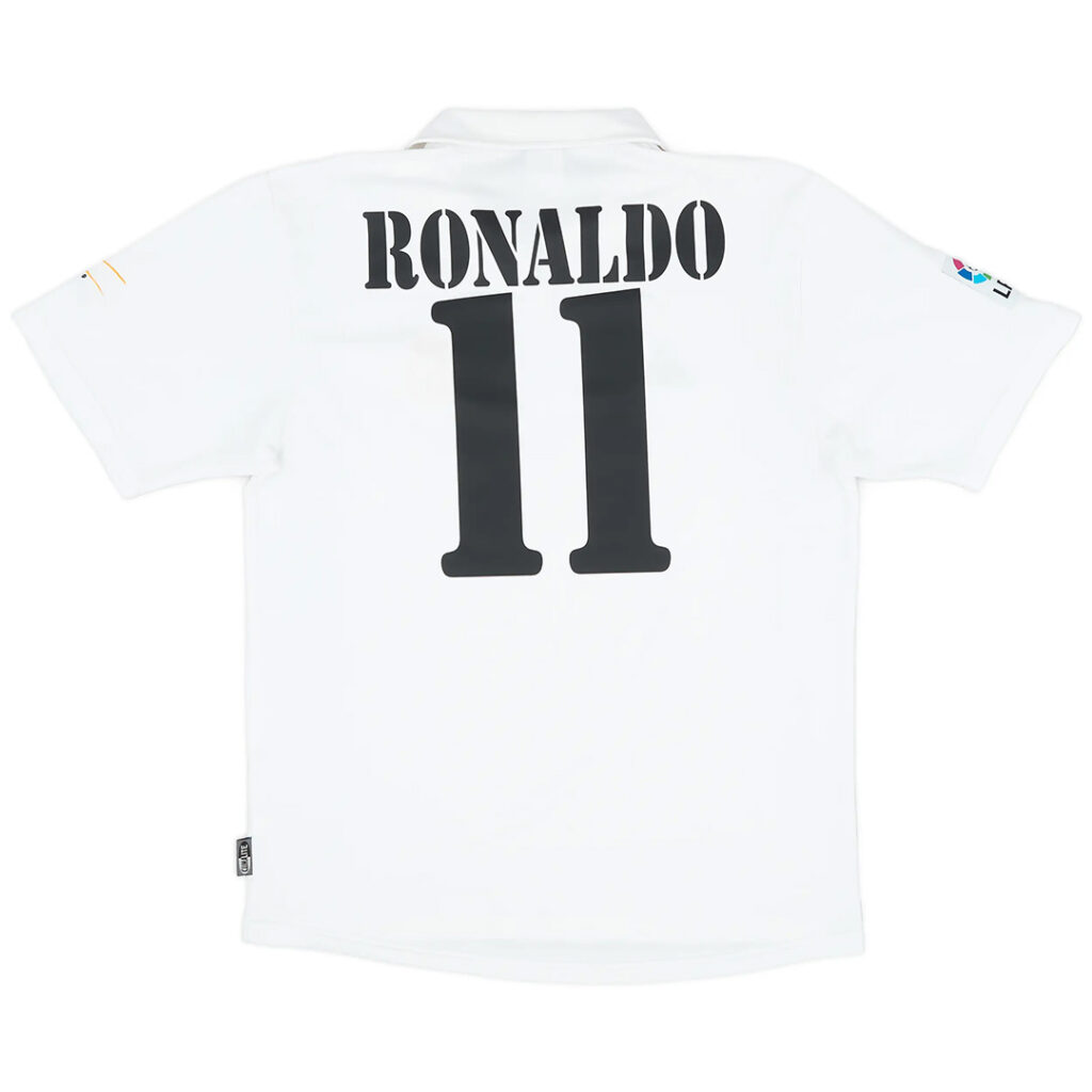 RONALDO #11 Retro Real Madrid Centenary Home Jersey 2002/03 - Cancha Kits
