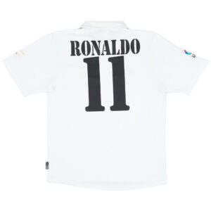 RONALDO #11 Retro Real Madrid Centenary Home Jersey 2002/03 - Cancha Kits