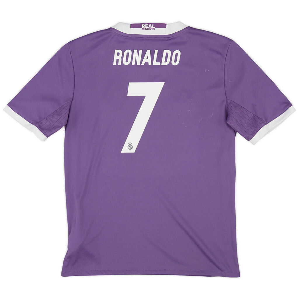 Ronaldo #7 Retro Real Madrid Away Jersey 2016/17 - Cancha Kits