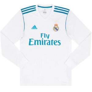 RONALDO #7 Retro Real Madrid Home Long Sleeve Jersey 2017/18 - Cancha Kits
