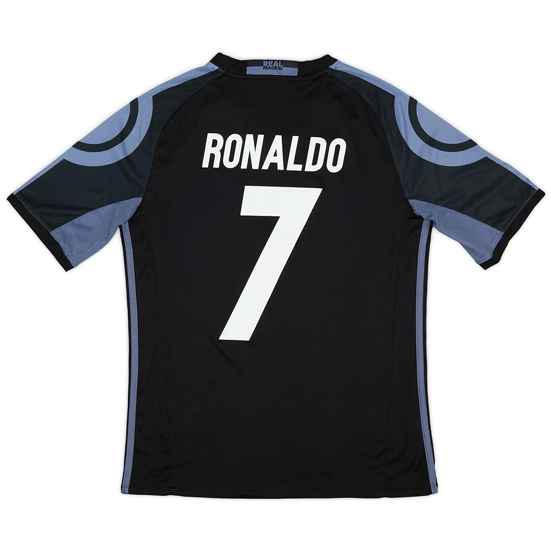 Ronaldo #7 Retro Real Madrid Third Jersey 2016/17 — Real Madrid Third Away 2016/17