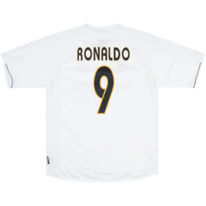 Ronaldo #9 Retro Real Madrid Home Jersey 2003/04 - Cancha Kits