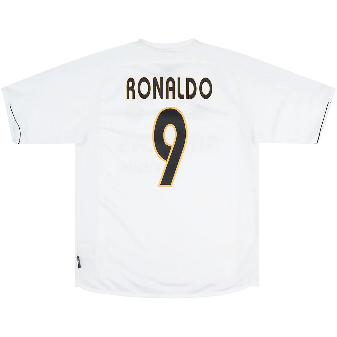 Ronaldo #9 Retro Real Madrid Home Jersey 2003/04 — Real Madrid Home 2003/04