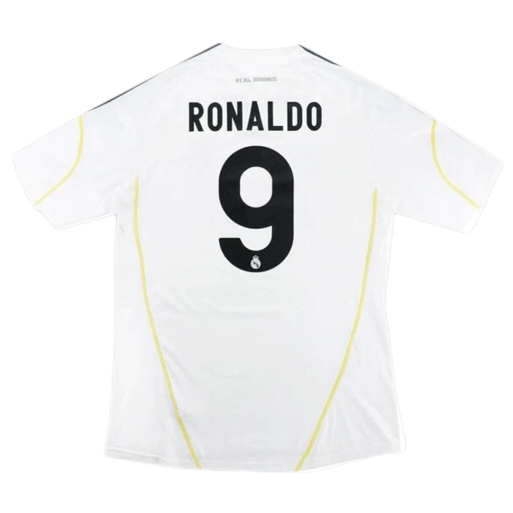 Ronaldo #9 Retro Real Madrid Home Jersey 2009/10 - Cancha Kits