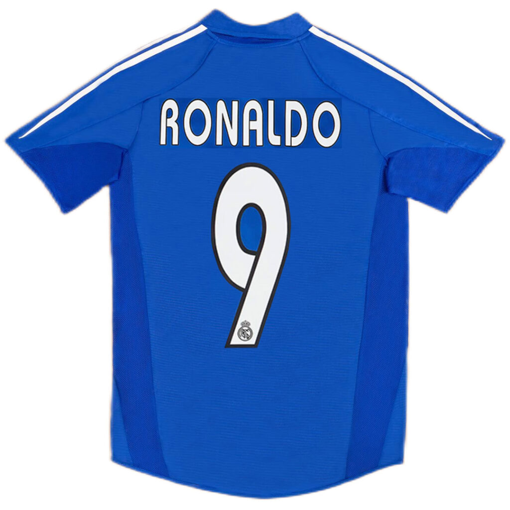 RONALDO #9 Retro Real Madrid Third Jersey 2004/05 - Cancha Kits