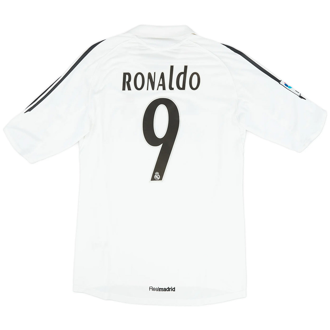 Ronlado #9 Retro Real Madrid Home Jersey 2005/06 — Real Madrid Home 2005/06
