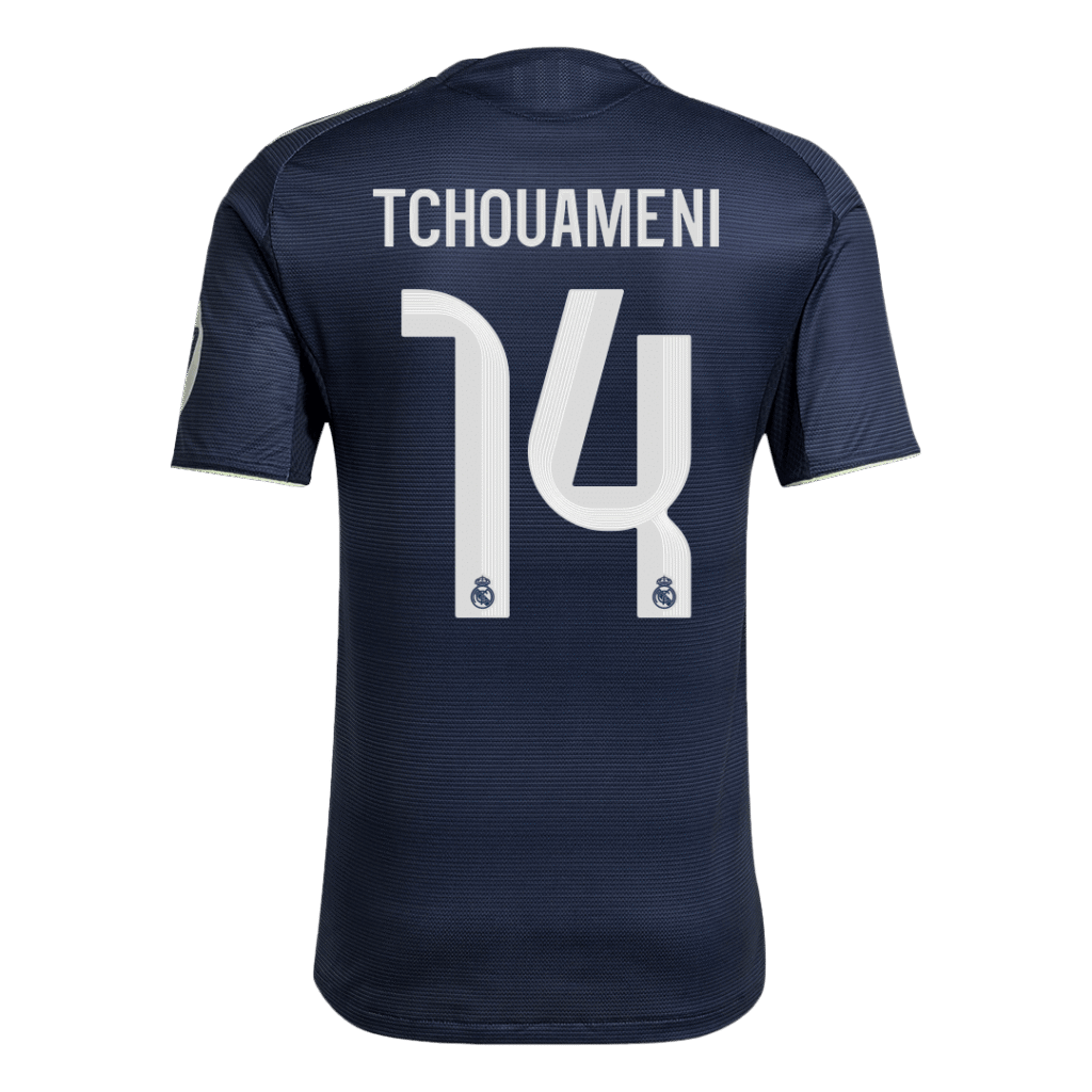 TCHOUAMENI #14 Real Madrid Away Match Jersey Player Version 2025/26 - Cancha Kits