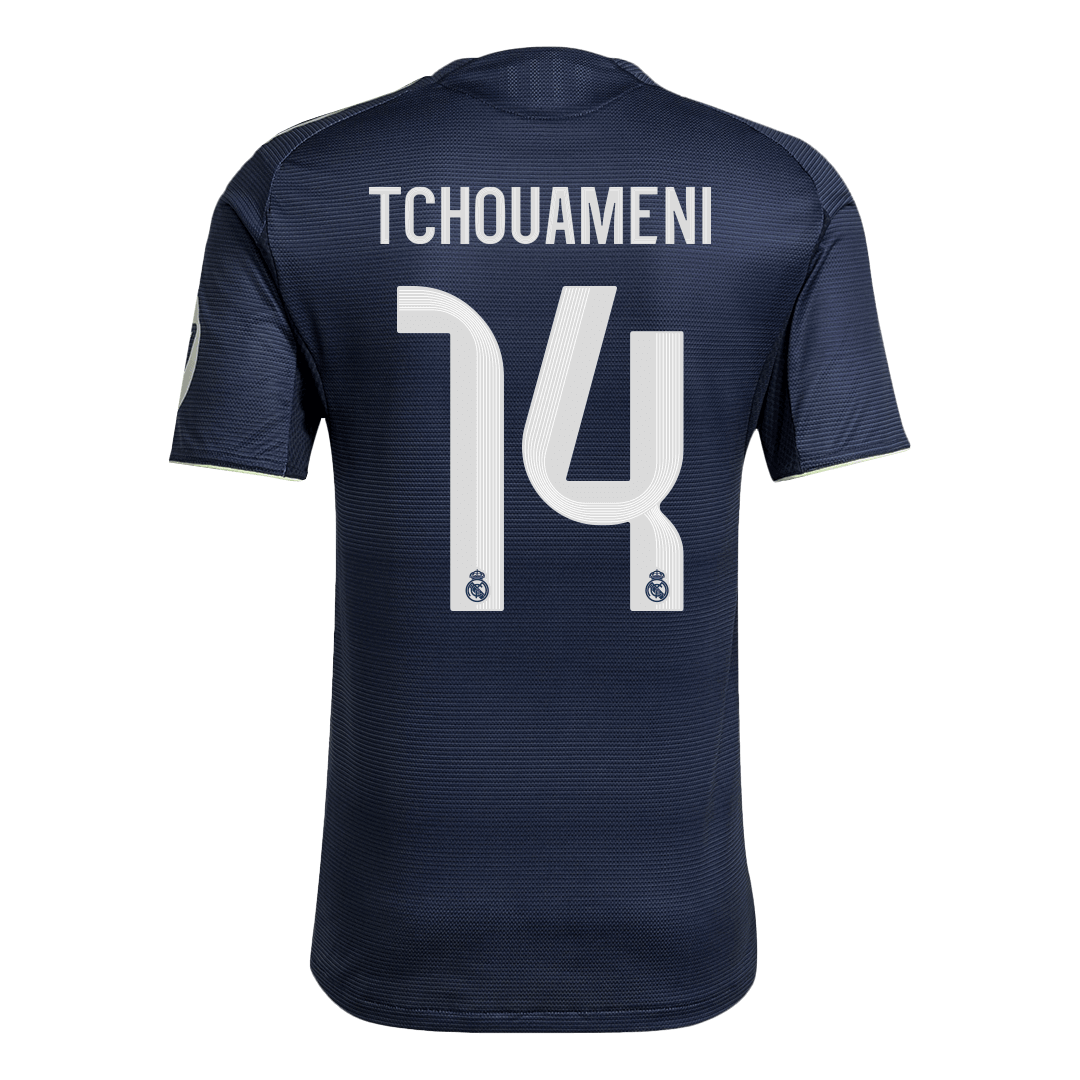 TCHOUAMENI #14 Real Madrid Away Match Jersey Player Version 2025/26 — Real Madrid Away 2025/26