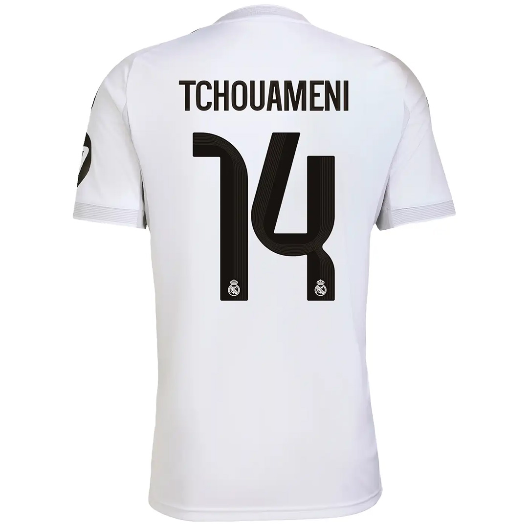 TCHOUAMENI #14 Real Madrid Home Jersey 2025/26 — Real Madrid Home 2025/26