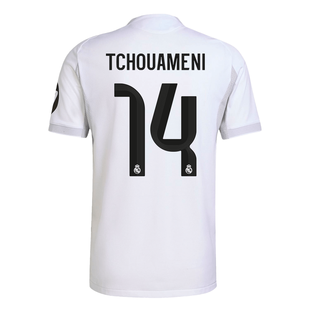 TCHOUAMENI #14 Real Madrid Home Match Jersey Player Version 2025/26 — Real Madrid Home 2025/26