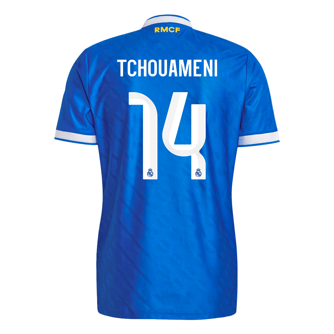 TCHOUAMENI #14 Real Madrid Third Match Jersey Player Version 2025/26 — Real Madrid Third Away 2025/26
