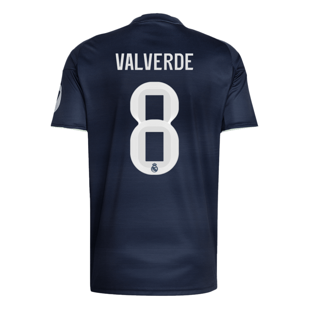VALVERDE #8 Real Madrid Away Jersey 2025/26 - Cancha Kits