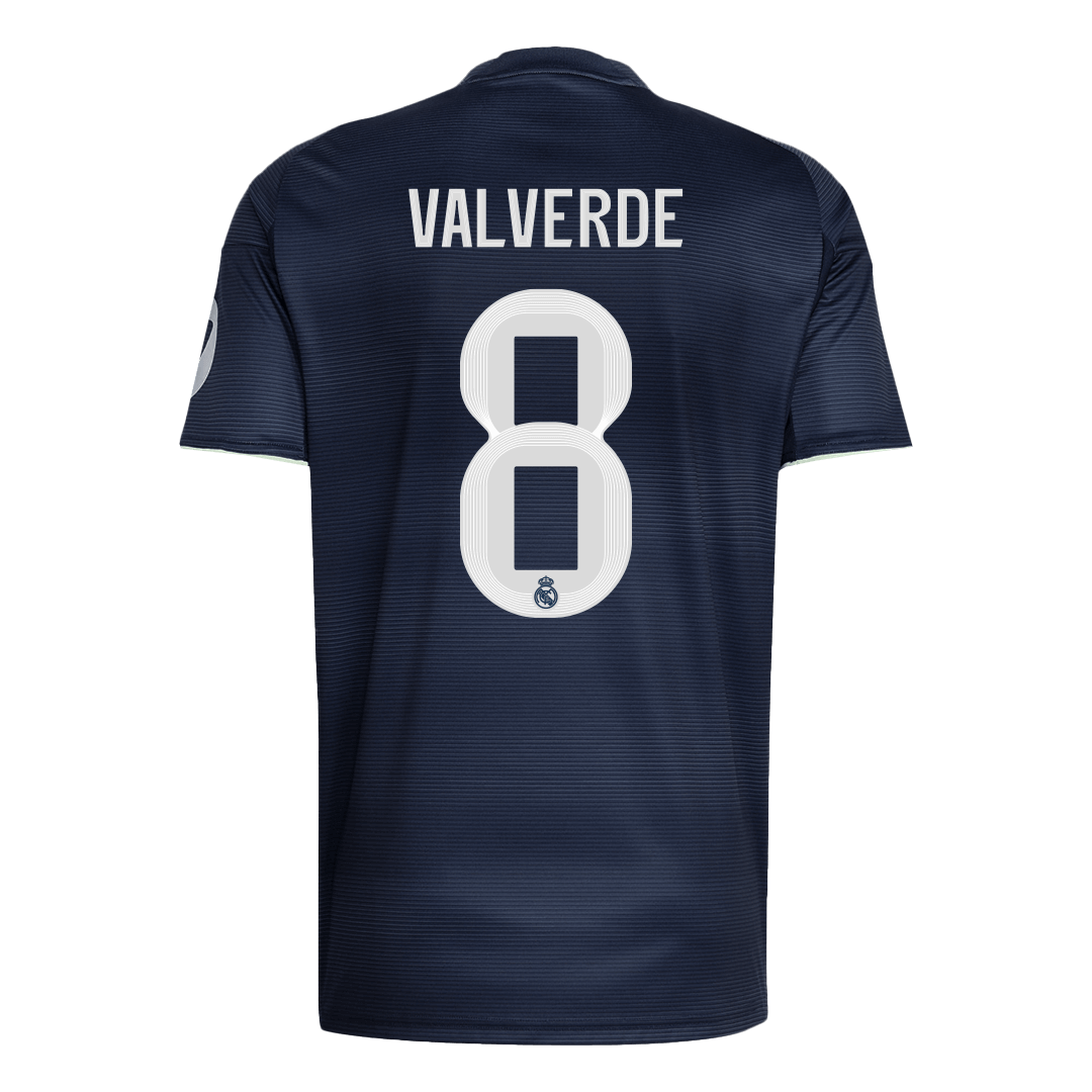 VALVERDE #8 Real Madrid Away Jersey 2025/26 — Real Madrid Away 2025/26