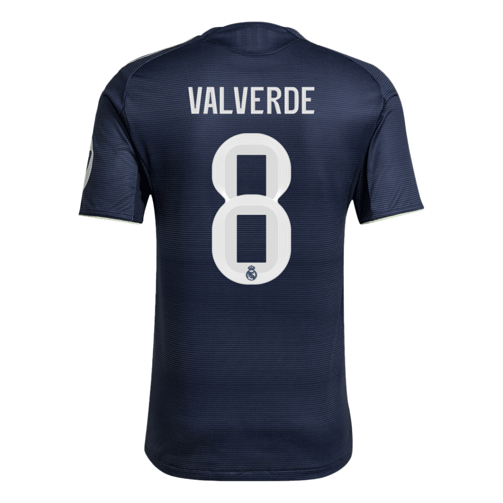 VALVERDE #8 Real Madrid Away Match Jersey Player Version 2025/26 - Cancha Kits