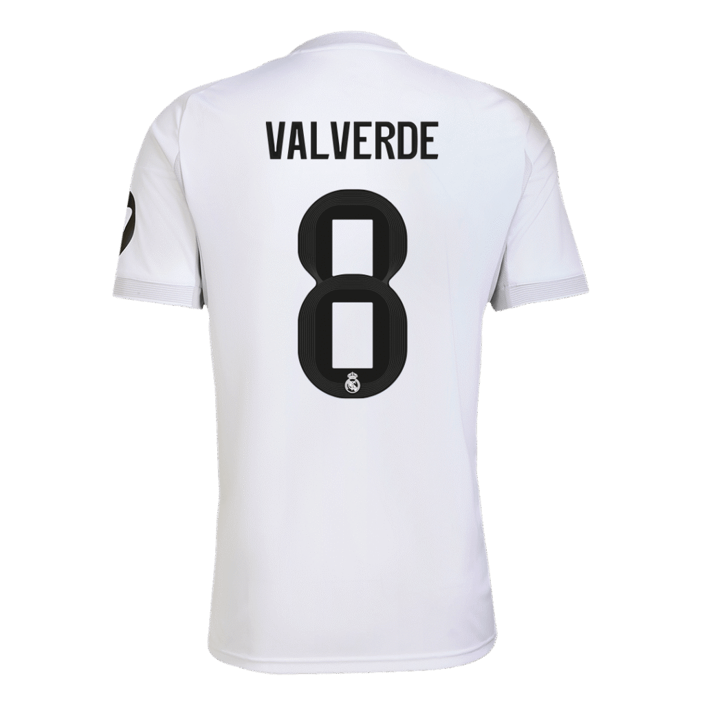 VALVERDE #8 Real Madrid Home Jersey 2025/26 - Cancha Kits