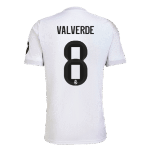 VALVERDE #8 Real Madrid Home Jersey 2025/26 - Cancha Kits