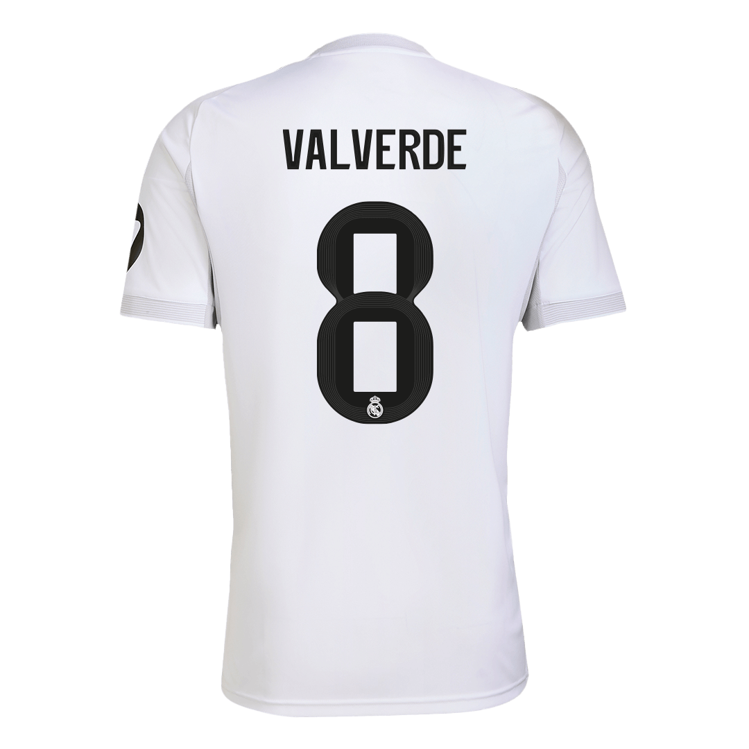VALVERDE #8 Real Madrid Home Jersey 2025/26 — Real Madrid Home 2025/26