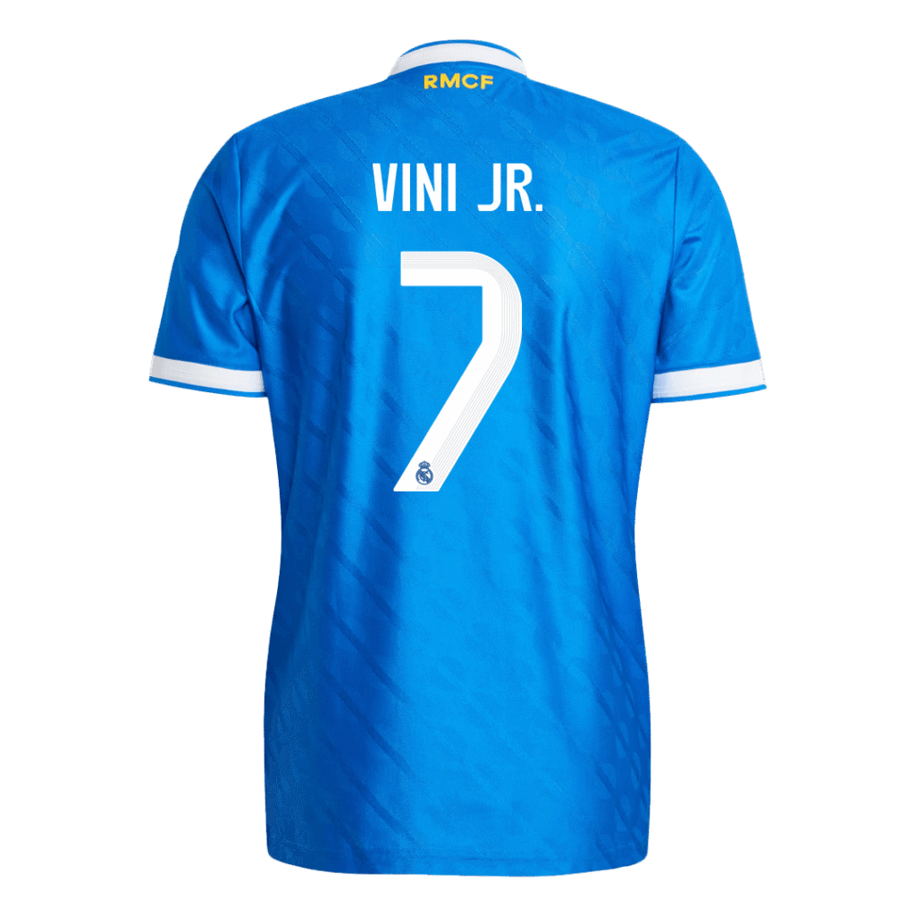 VINI JR. #7 Real Madrid Third Away Match Jersey Player Version 2025/26 - Cancha Kits