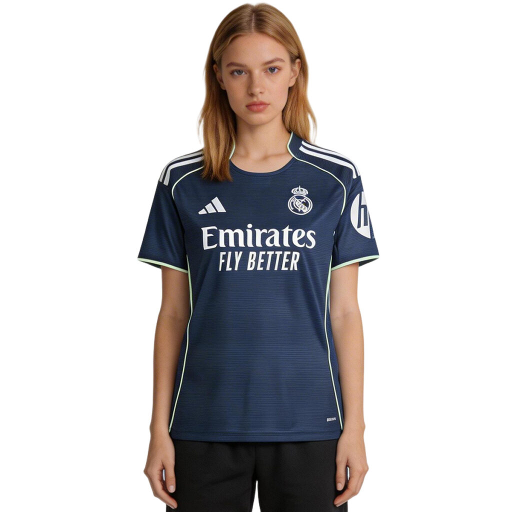 Women’s Real Madrid Away Jersey - Cancha Kits