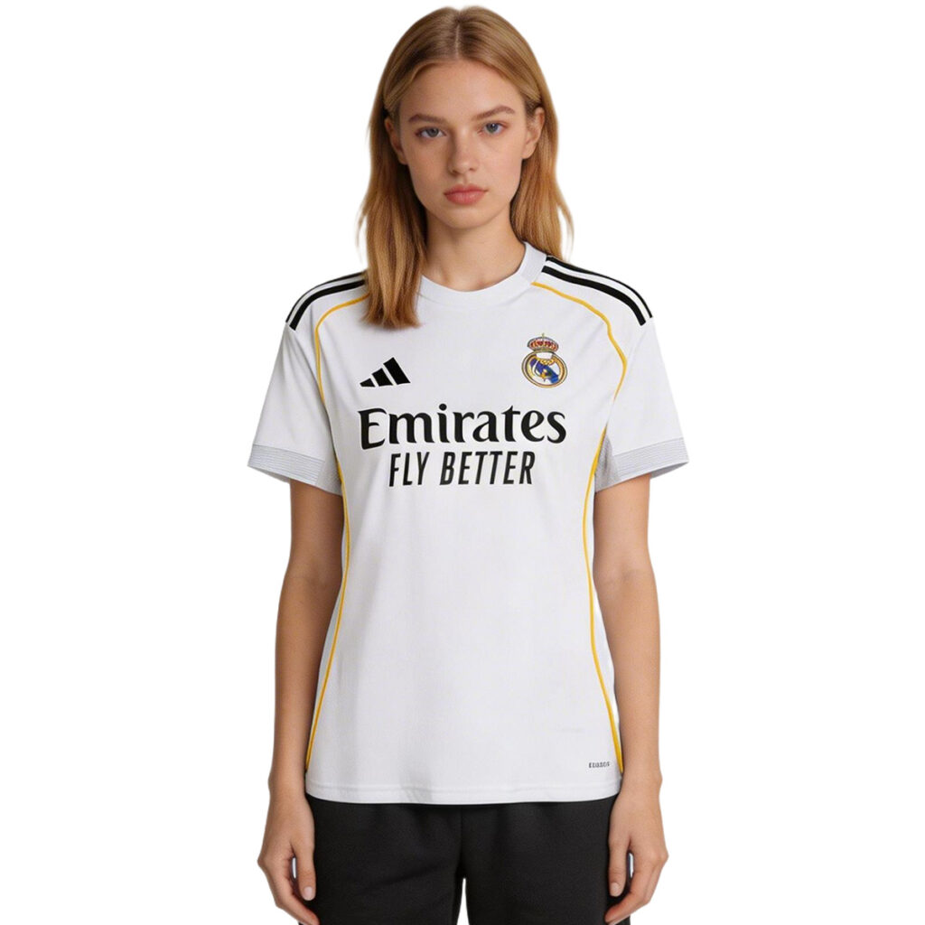 Women’s Real Madrid Home Jersey 2025/26 - Cancha Kits