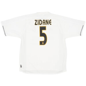Zidane #5 Retro Real Madrid Home Jersey 2003/04 - Cancha Kits